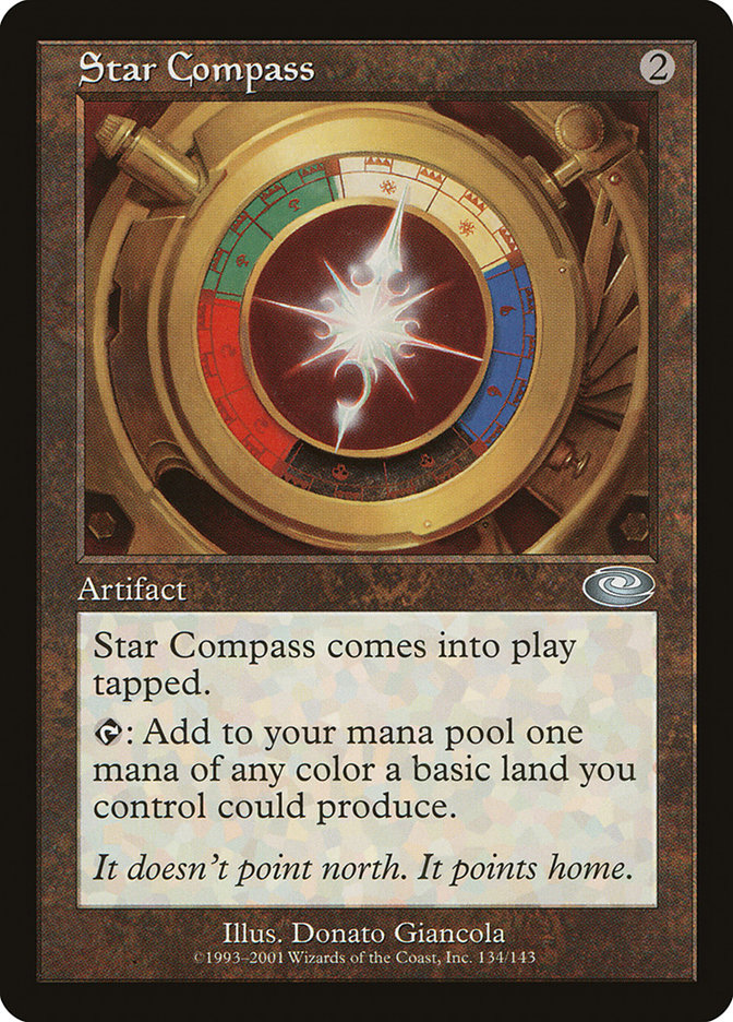 Magic the Gathering Card - Star Compass - MTG Circle
