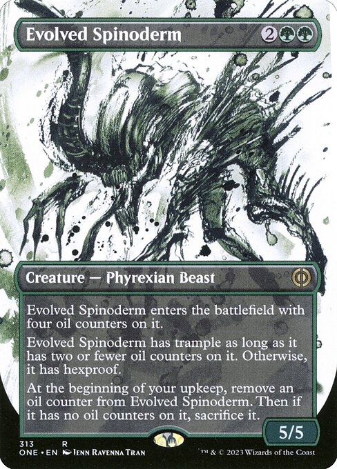 Magic the Gathering Card - Evolved Spinoderm - MTG Circle