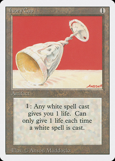 Magic the Gathering Card - Ivory Cup - MTG Circle
