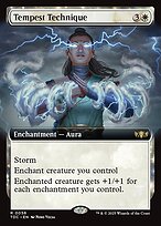 Magic the Gathering Card - Tempest Technique - MTG Circle