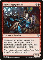 Magic the Gathering Card - Salivating Gremlins - MTG Circle