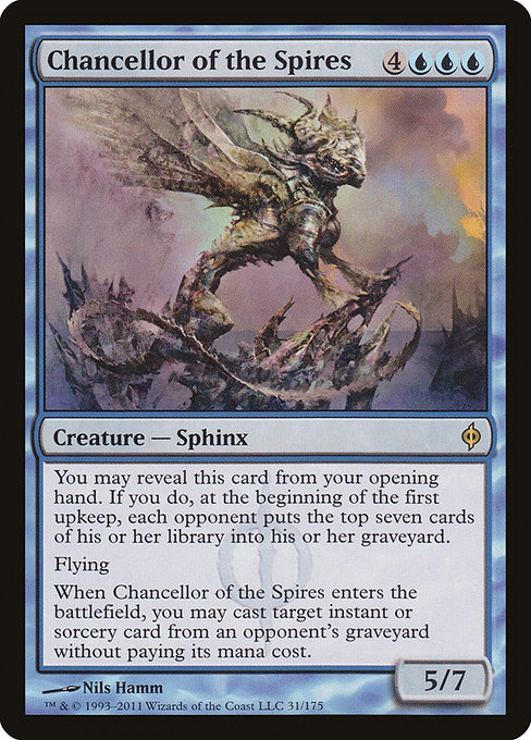 Magic the Gathering Card - Chancellor of the Spires - MTG Circle
