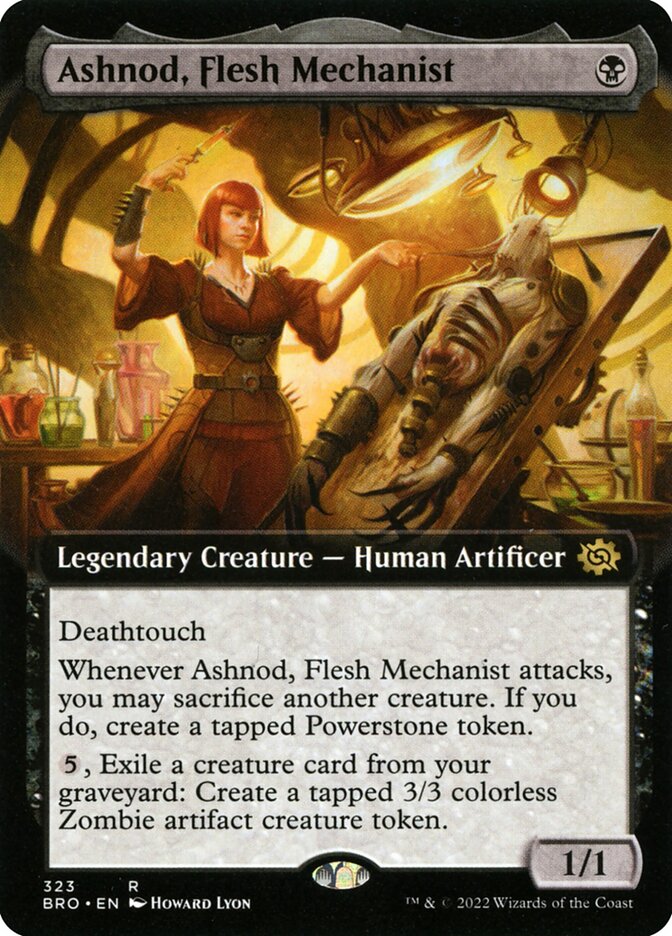 Magic the Gathering Card - Ashnod, Flesh Mechanist - MTG Circle