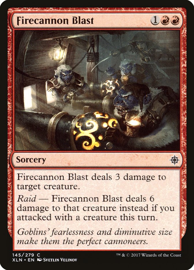 Magic the Gathering Card - Firecannon Blast - MTG Circle