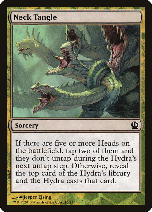 Magic the Gathering Card - Neck Tangle - MTG Circle