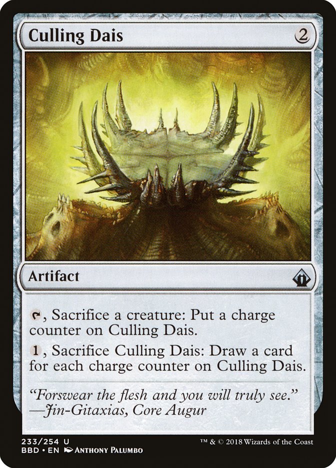 Magic the Gathering Card - Culling Dais - MTG Circle