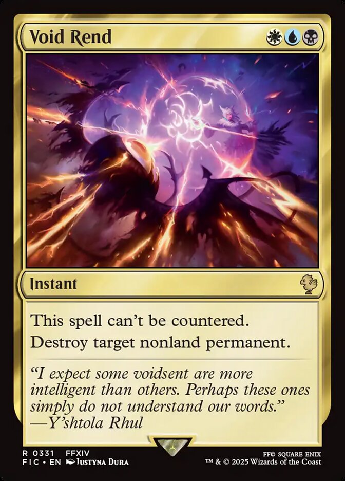 Magic the Gathering Card - Void Rend - MTG Circle