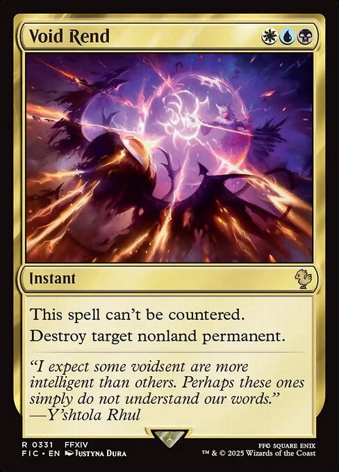 Magic the Gathering Card - Void Rend - MTG Circle