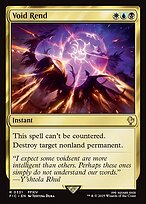 Magic the Gathering Card - Void Rend - MTG Circle
