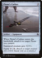 Magic the Gathering Card - Pirate's Cutlass - MTG Circle