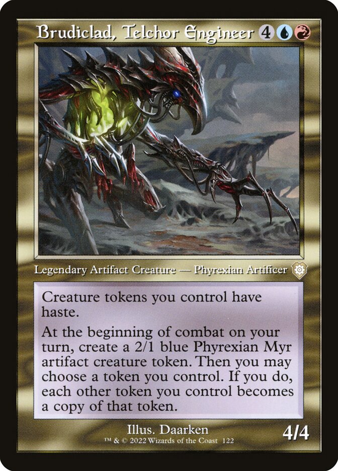 Magic the Gathering Card - Brudiclad, Telchor Engineer - MTG Circle