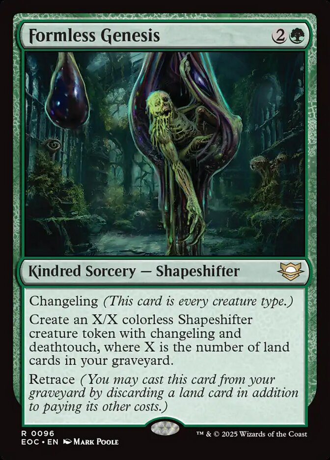 Magic the Gathering Card - Formless Genesis - MTG Circle
