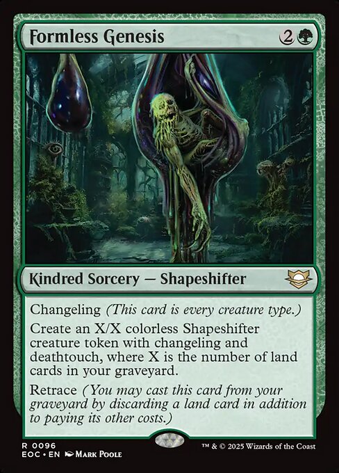 Magic the Gathering Card - Formless Genesis - MTG Circle