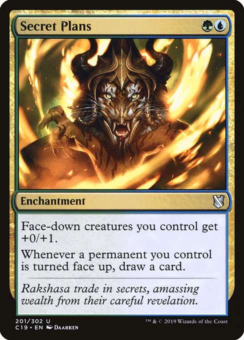 Magic the Gathering Card - Secret Plans - MTG Circle