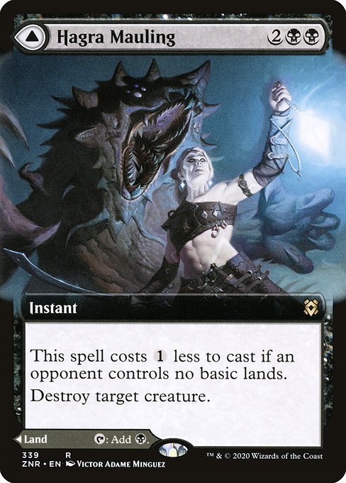 Magic the Gathering Card - Hagra Mauling - MTG Circle