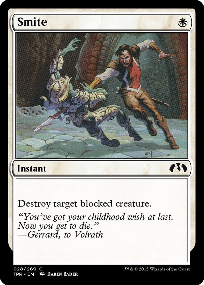 Magic the Gathering Card - Smite - MTG Circle