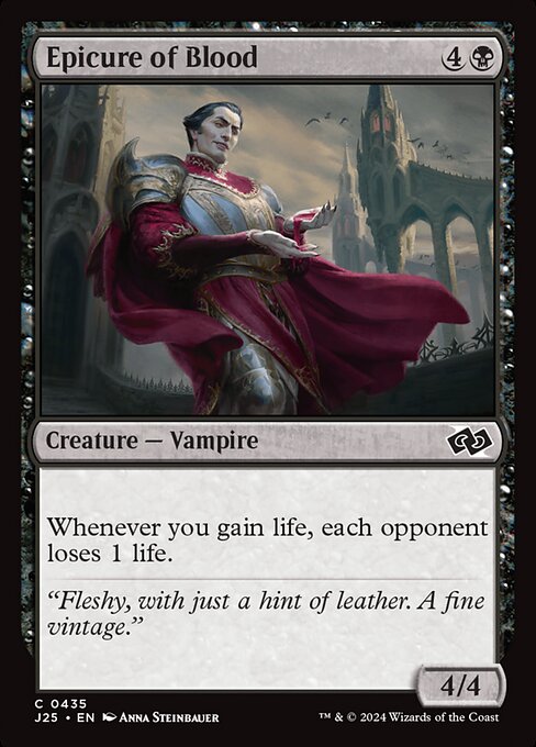 Magic the Gathering Card - Epicure of Blood - MTG Circle