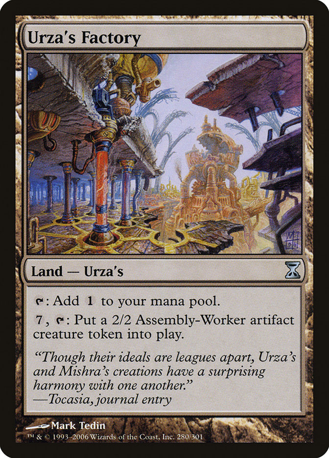 Magic the Gathering Card - Urza's Factory - MTG Circle