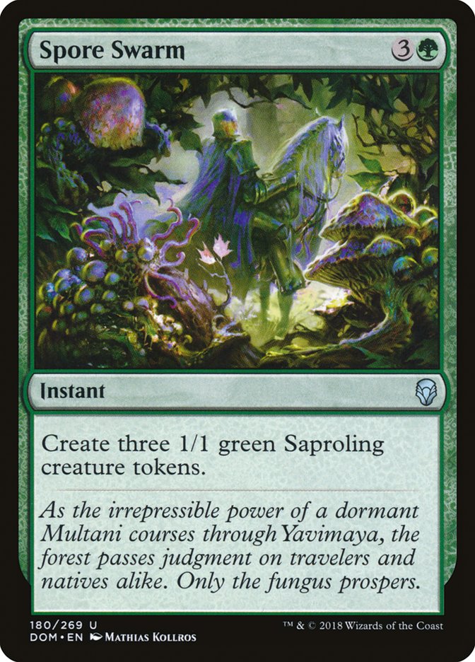 Magic the Gathering Card - Spore Swarm - MTG Circle