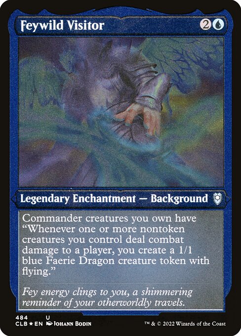 Magic the Gathering Card - Feywild Visitor - MTG Circle