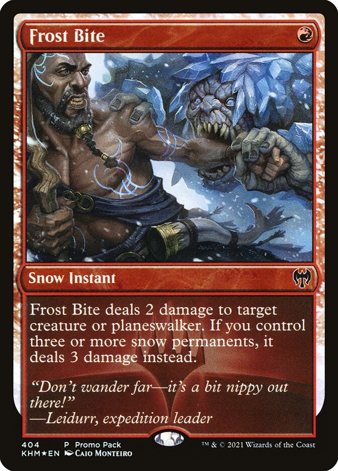 Magic the Gathering Card - Frost Bite - MTG Circle