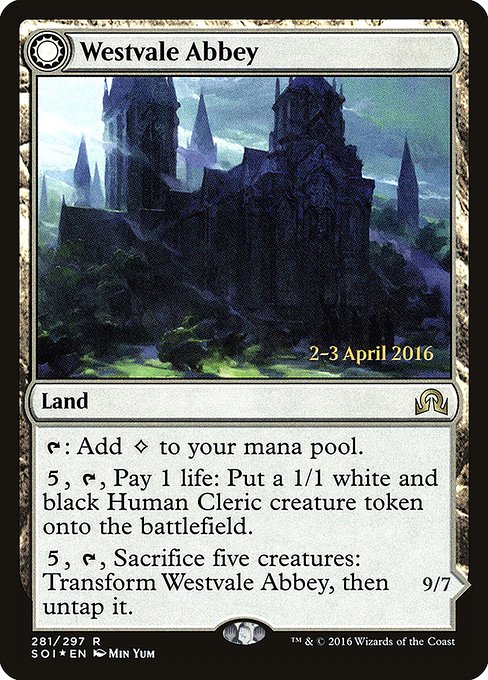 Magic the Gathering Card - Westvale Abbey - MTG Circle
