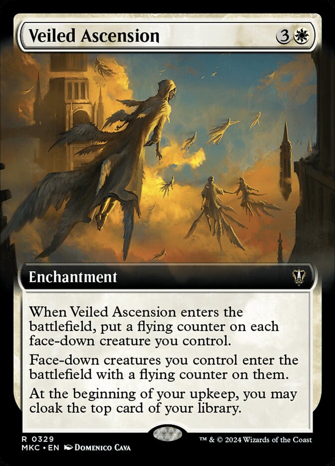 Magic the Gathering Card - Veiled Ascension - MTG Circle