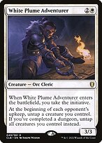 Magic the Gathering Card - White Plume Adventurer - MTG Circle