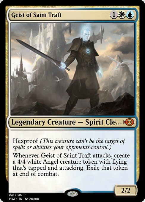 Magic the Gathering Card - Geist of Saint Traft - MTG Circle