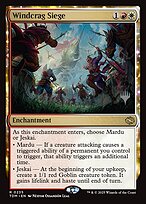 Magic the Gathering Card - Windcrag Siege - MTG Circle
