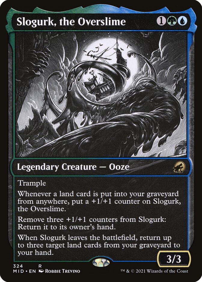 Magic the Gathering Card - Slogurk, the Overslime - MTG Circle