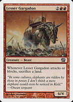 Magic the Gathering Card - Lesser Gargadon - MTG Circle