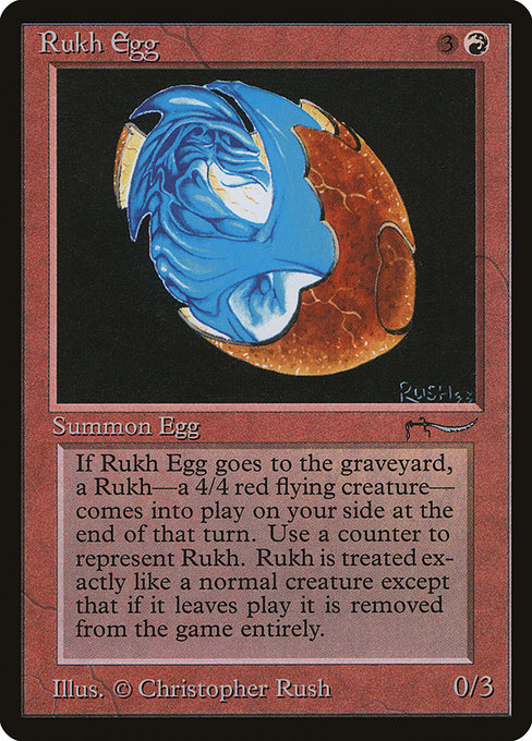 Magic the Gathering Card - Rukh Egg - MTG Circle