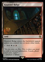 Magic the Gathering Card - Haunted Ridge - MTG Circle