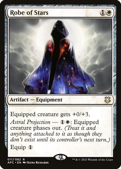 Magic the Gathering Card - Robe of Stars - MTG Circle