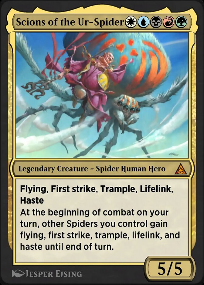 Magic the Gathering Card - Cosmic Spider-Man - MTG Circle