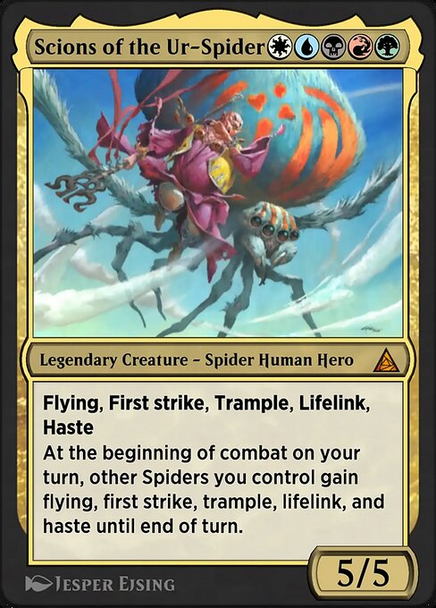 Magic the Gathering Card - Cosmic Spider-Man - MTG Circle