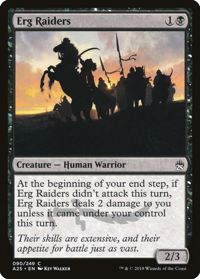 Magic the Gathering Card - Erg Raiders - MTG Circle