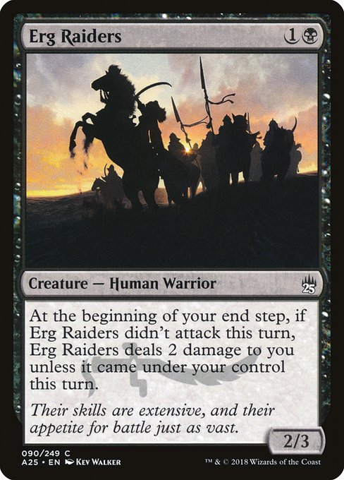 Magic the Gathering Card - Erg Raiders - MTG Circle