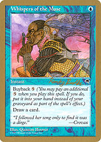 Magic the Gathering Card - Whispers of the Muse - MTG Circle