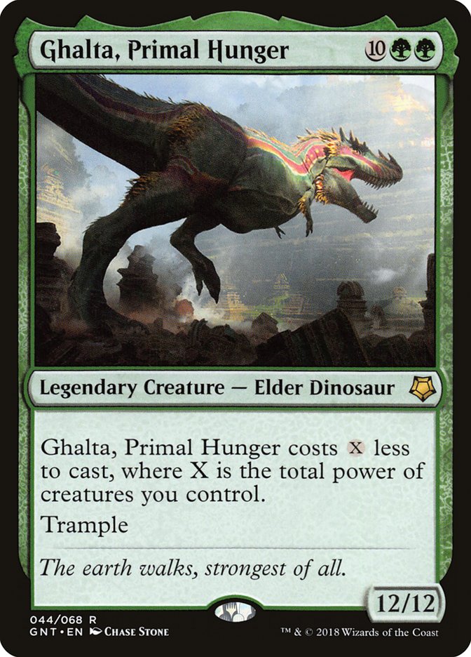 Magic the Gathering Card - Ghalta, Primal Hunger - MTG Circle
