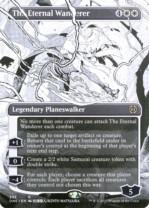 Magic the Gathering Card - The Eternal Wanderer - MTG Circle