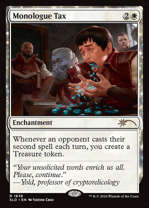 Magic the Gathering Card - Monologue Tax - MTG Circle