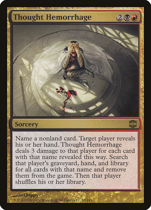 Magic the Gathering Card - Thought Hemorrhage - MTG Circle