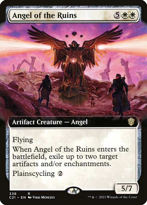 Magic the Gathering Card - Angel of the Ruins - MTG Circle