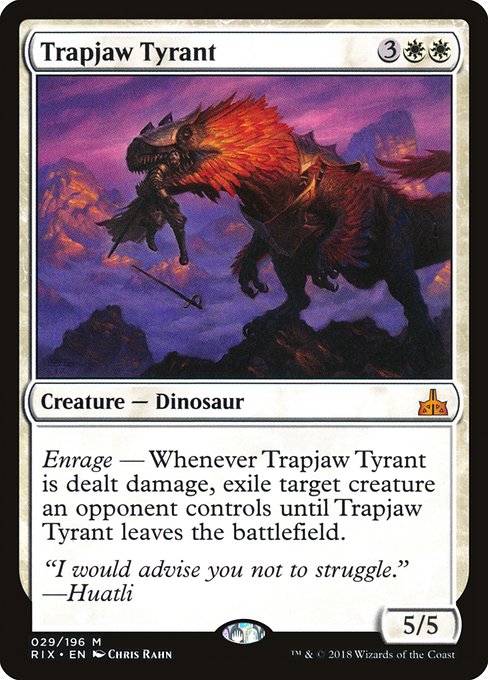 Magic the Gathering Card - Trapjaw Tyrant - MTG Circle