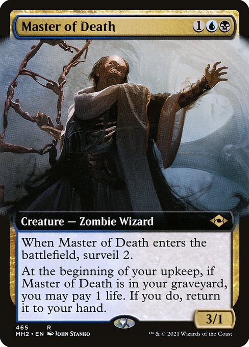 Magic the Gathering Card - Master of Death - MTG Circle