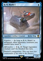 Magic the Gathering Card - K-9, Mark I - MTG Circle