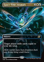 Magic the Gathering Card - Space-Time Anomaly - MTG Circle