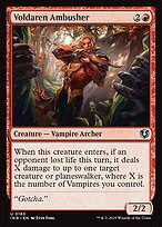 Magic the Gathering Card - Voldaren Ambusher - MTG Circle